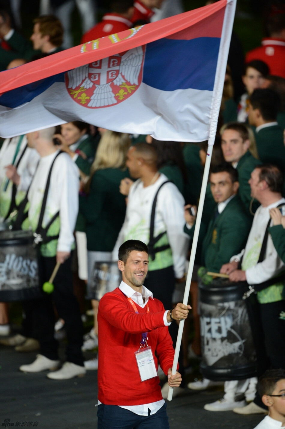 塞尔维亚旗手德约科维奇