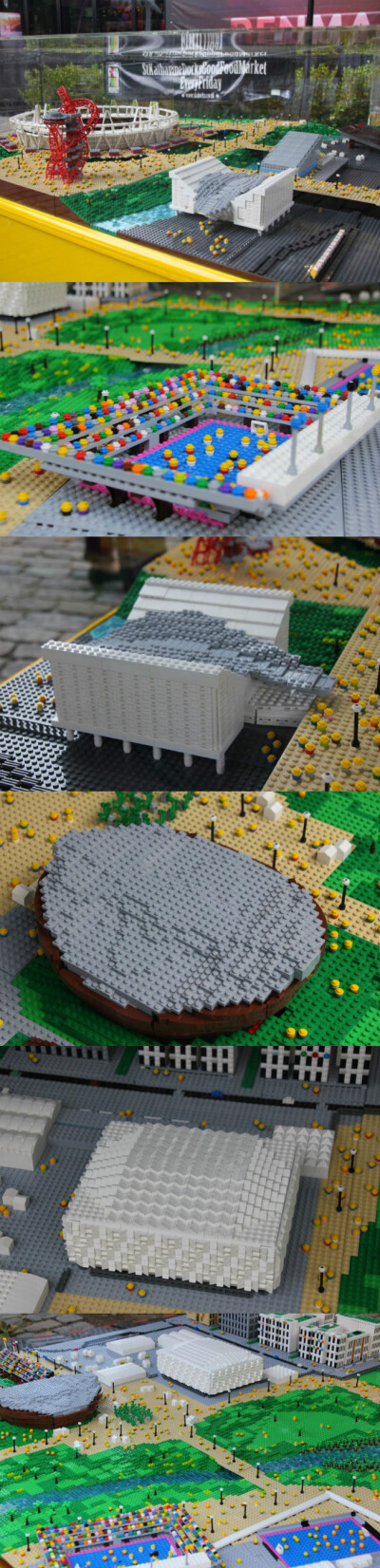 为了庆祝伦敦2012奥运会，丹麦乐高（LEGO）公司委托设计师Warren Elsmore用乐高积木搭出了伦敦奥运会体育馆。该项目耗时300个小时，用掉大约25万块积木，其中大部分积木为“1×1”的单块积木，整个制作周期长达3周，…