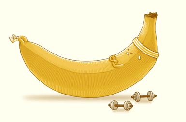 香蕉在减肥