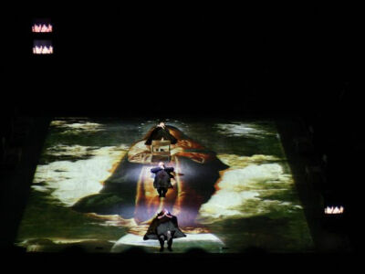 Measure For Measure 2004 National Theatre (Olivier), London, UK Video Designer Sven Ortel Associate Video Designer Ian William Galloway, Finn Ross, Dick Straker