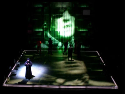 Measure For Measure 2004 National Theatre (Olivier), London, UK Video Designer Sven Ortel Associate Video Designer Ian William Galloway, Finn Ross, Dick Straker