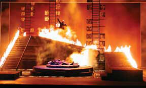 Michael Yeargan provided scenic design for Die Walküre for the Washington National Opera.