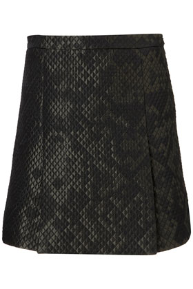 Quilted Flip Skirt By Boutique