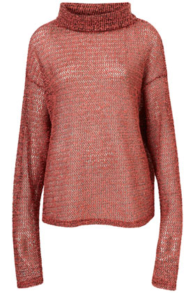 Speckle Roll Neck Sweat