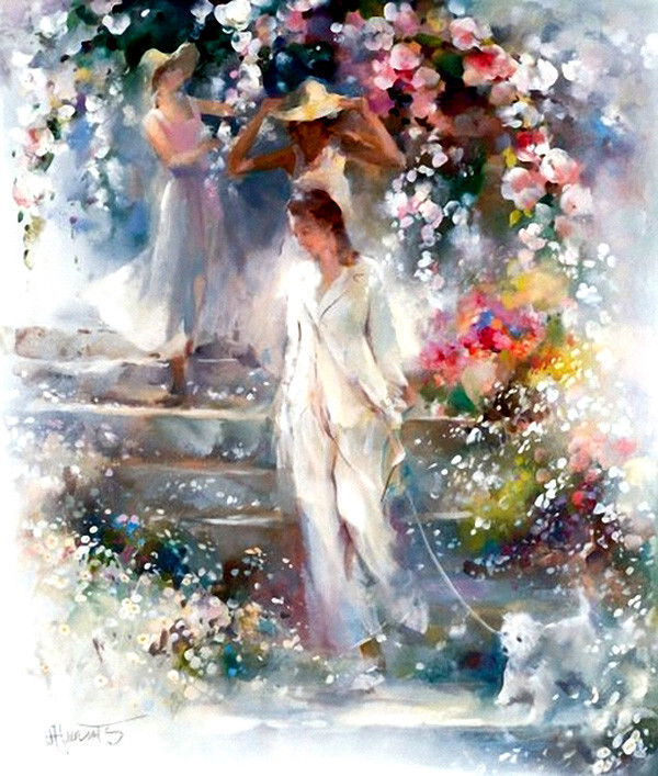 荷兰 威廉·汉雷斯（Willem Haenraets）水彩作品赏析