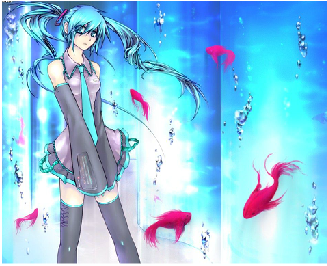 变长了的初音