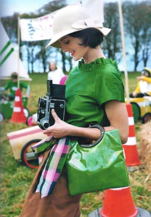 这绿被她穿更美