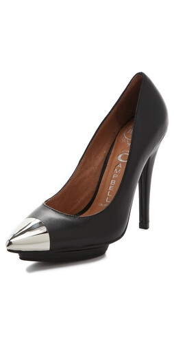 Jeffrey Campbell Bullet Cap Toe Pumps