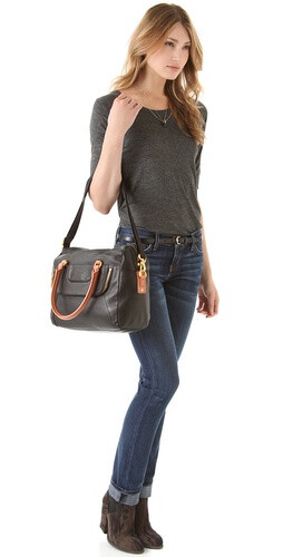 Christopher Kon Alyson Two-Tone Satchel