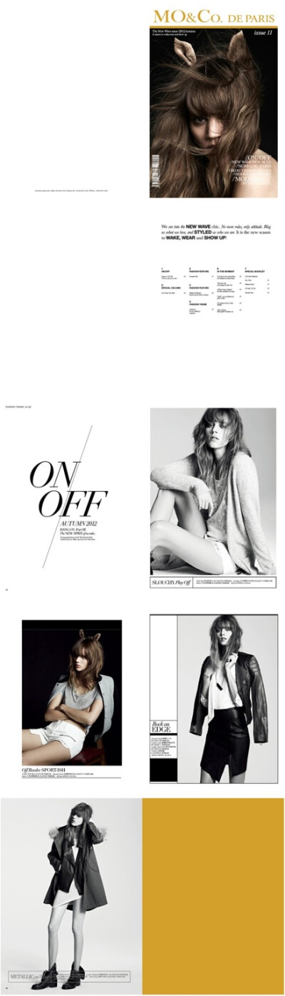  Freja Beha for MO&Co. DE PARIS 画册