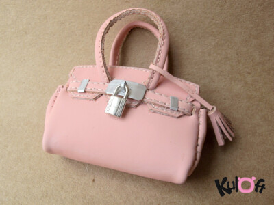Kuloft Blythe 小布用 名牌包包 HERMES 爱玛仕 粉色