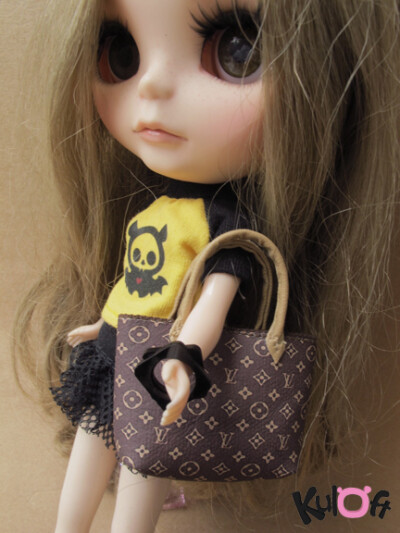 Kuloft Blythe 小布用 名牌包包 LV 樱桃-