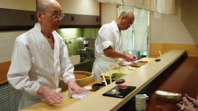 日本东京寿司之神的小店