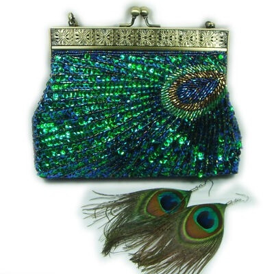 Beaded evening bag. by anne