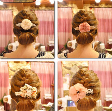 简单实用时尚编发