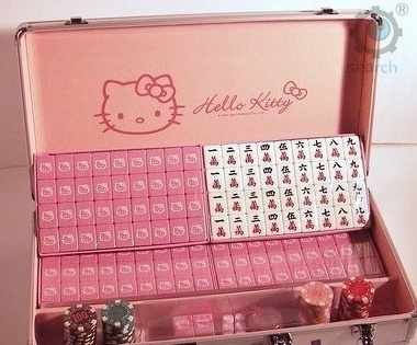 麻将，Hello Kitty 麻将牌儿