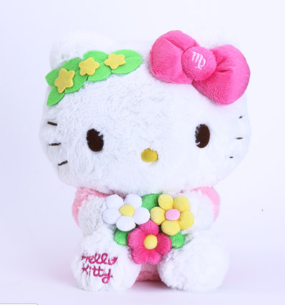 Hello Kitty/凯蒂猫 星座公仔系列 处女座 公仔