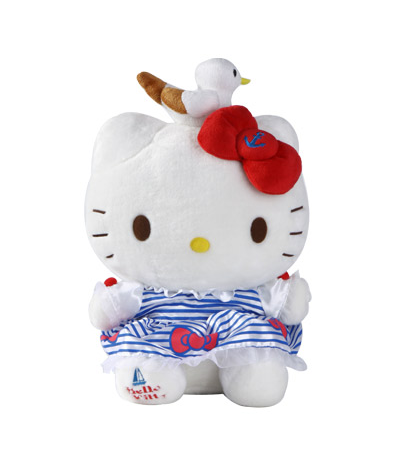 Hello Kitty新品/凯蒂猫夏日水手公仔系列毛绒玩具礼物