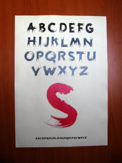 Mado script狂草字母数字设计-阿根廷Coni Dietrich设计师作品---酷图编号961719