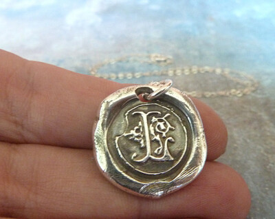 Wax Seal Stamped Jewelry