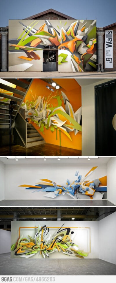 3D graffiti