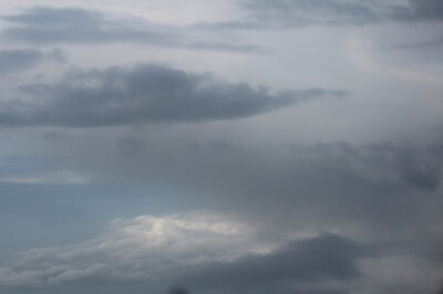 暴风雨之上的天空