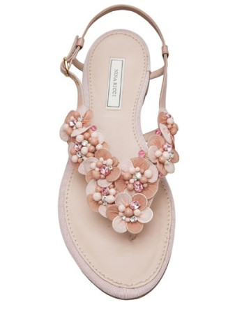 floral nina ricci sandles 喜欢这鞋