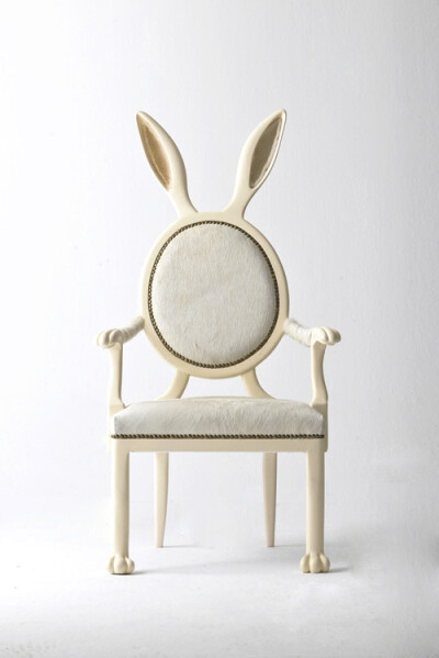 兔子椅子，被萌到了吗