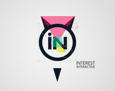 iN互动小组logo动画，从创意到视频设计