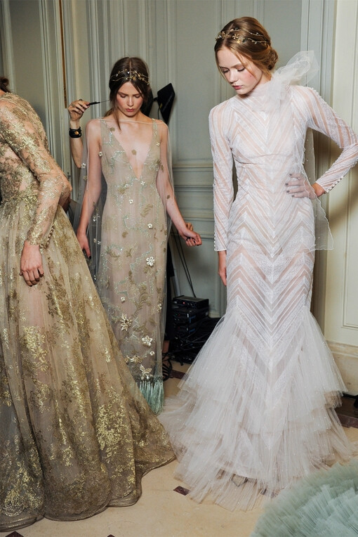 Valentino Fall 2011 Couture Backstage、Backstage、Valentino、Beaute eternelle