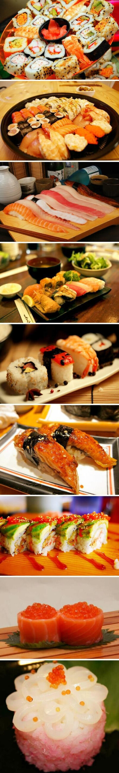 sushi~sushi~ I love sushi~，不吃不知道，一吃就上瘾的sushi~