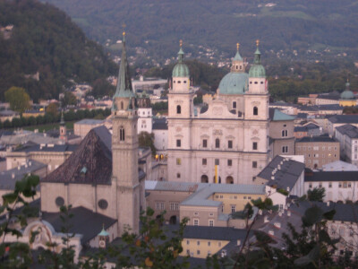 Salzburg Austria --- hometown of Wolfgang Amadeus Mozart