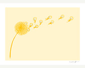 Dande(lions) - Art Print