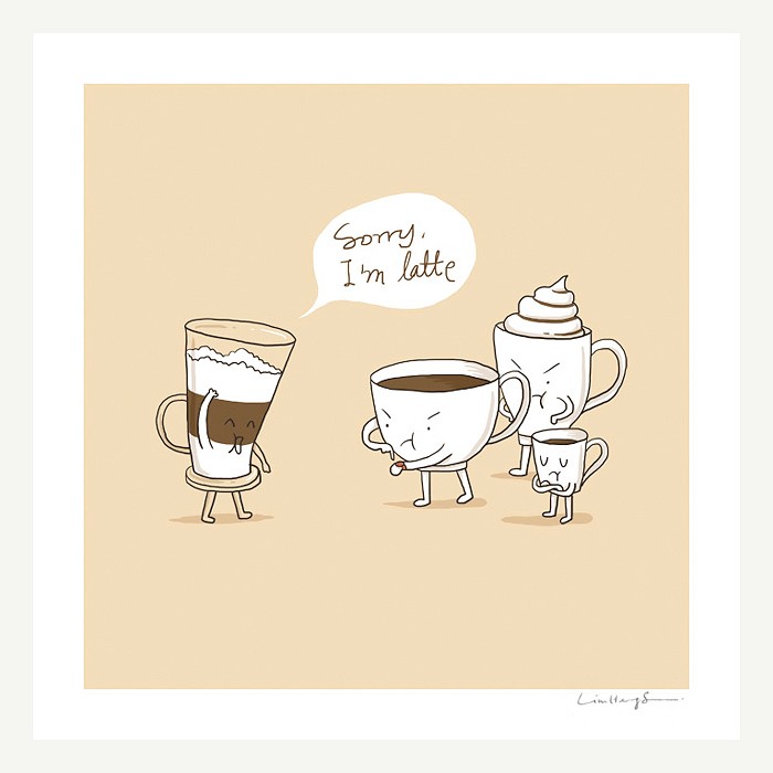 ：Sorry I'm Latte