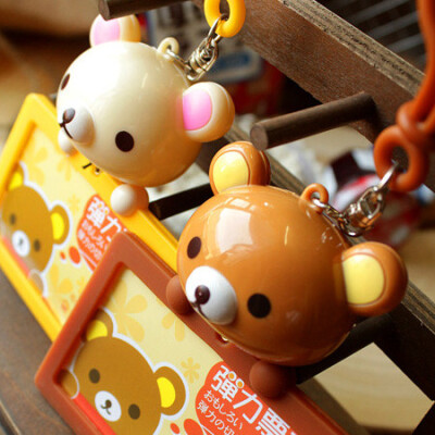 Rilakkuma 轻松熊 挂钩式弹力伸缩 交通卡套