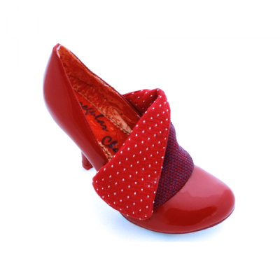 Irregular Choice 'Flick Flack' Patent Leather Shoe