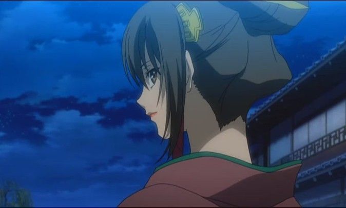 今天花了一天时间把《薄樱鬼》第一季给看完了，各种不满足！！可是又不准备看第二季，因为好喜欢冲田和风间，可是动画又是主打土方线的，灰常不满呐！！然后不满足的我查了好多有关它的BG同人文，顺道又看到了很多还不错的图就收集了，哈哈~这个是南云熏，千鹤的"哥哥"……开始首出场我还在想她是不是千鹤的妈妈，后来又想"哦，原来是姐姐"… 最后晕死的是"她"居然是千鹤的哥哥 ……（唔！似乎不小心剧透了，哈哈~）