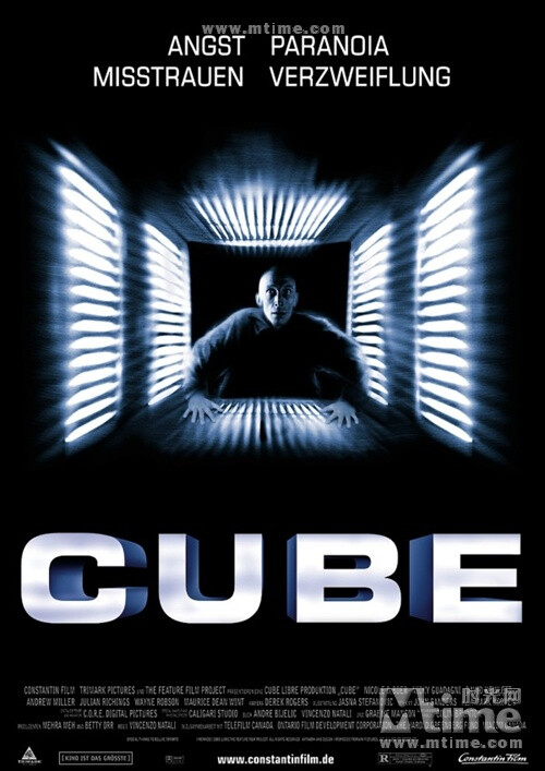异次元杀阵cube1997海报德国