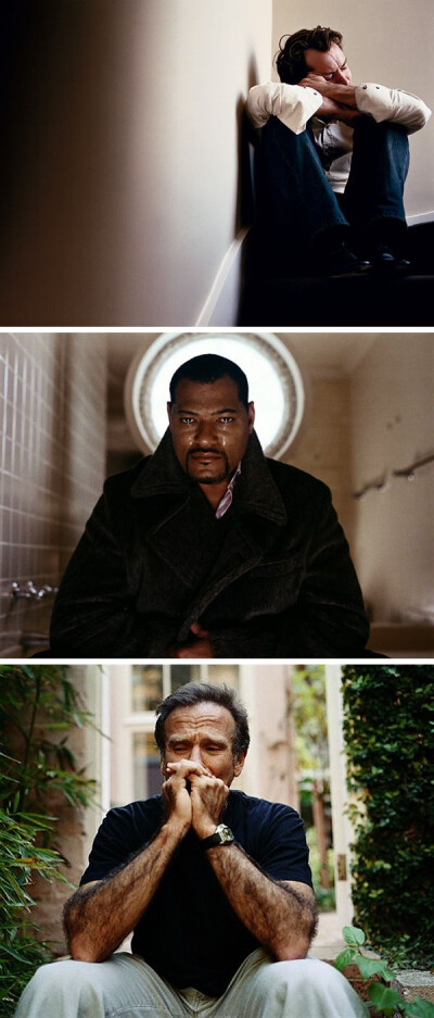 Robin Williams、Jude Law、Laurence Fishburne