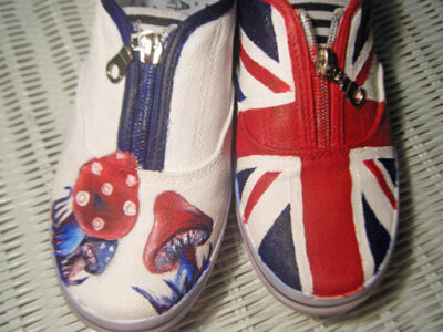 Psychedelic_Union_Jack_by_1Sandy1Claws13、英伦旗、红白蓝