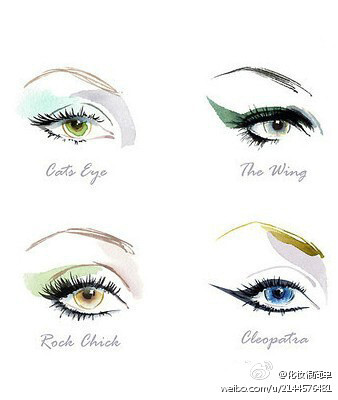 美美的眼妆~~