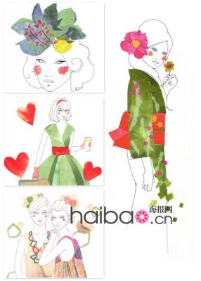 伦敦插画师Erica的美丽作品赏