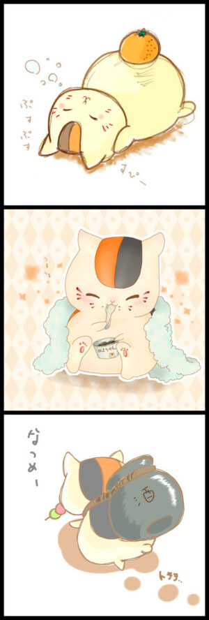 Q版夏目—猫咪老师哪刻不耍宝