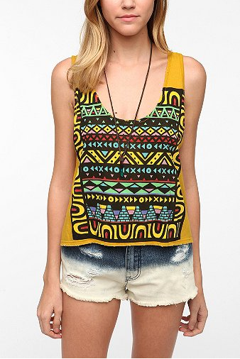 URBAN OUTFITTERS Title Unknown Multi Etch Tank–$29.00