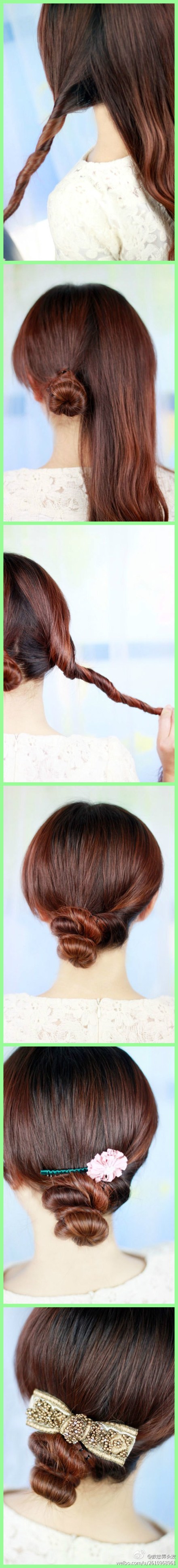 小清新风格的森女发型