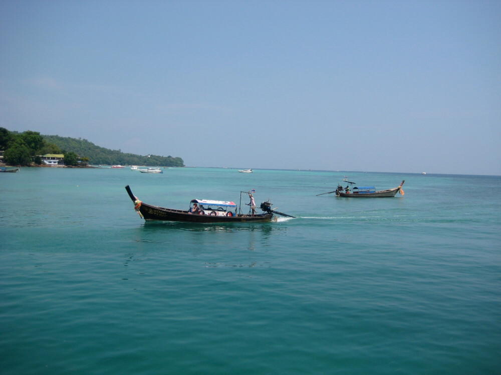 At the port--Leaving Phi Phi island Thailand