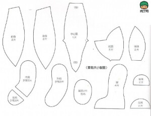 不织布教程图纸