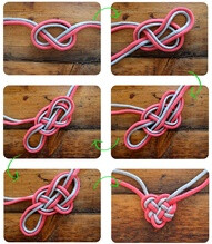 DIY: celtic heart knot necklace