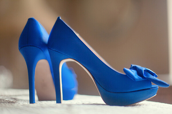 Royal Blue wedding Shoes