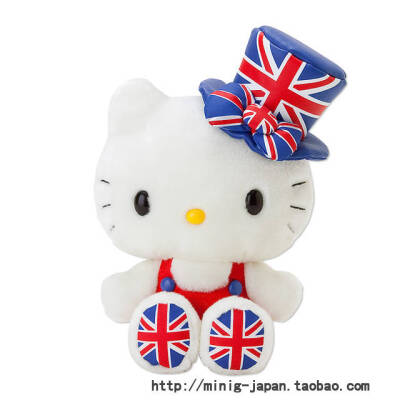 Hello Kitty 2012伦敦奥运限定 玩偶 公仔